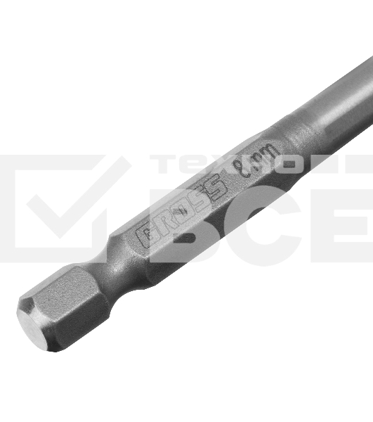 Сверло универсальное, Multipurpose PRO, 6-гр. хвостовик, 8мм Gross