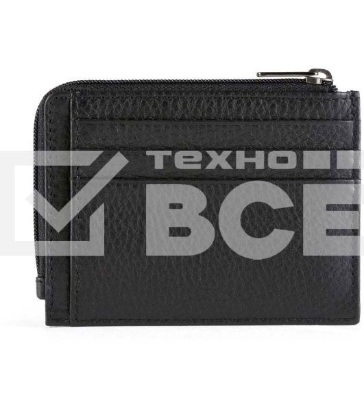 Чехол для кредитных карт Piquadro Modus Special PP4822MOSR/N, натур.кожа, черный