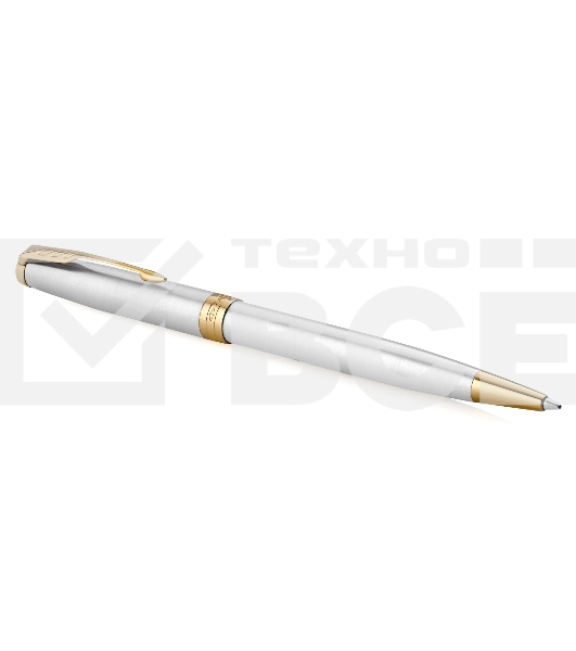 Ручка шариковая Parker Sonnet Core K527 (CW1931507) Stainless Steel GT M черн. черн. подар.кор.