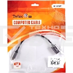 Кабель-адаптер  Type-Cm --> USB 3.0 Af , OTG, 1,5A , 5,0Gbps , Alum grey 0,2m Telecom (TC409M), фото9