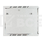Шкаф телекоммуникационный 19' настенный 9U ExeGate EC-WM-9U.600.G.GREY (19', 9U, 600x600x500мм (ШхГхВ), передняя дверь закаленное стекло, съемные боковые панели, пыле- и влагозащита IP23, светло-серый RAL 7035), фото6