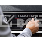 Встраиваемый духовой шкаф Electrolux COF6P76BX, Духовой шкаф электрический с конвекцией, объем 65 л, утапливаемые переключатели, 9 режимов, автопрограммы, очистка пиролитическая, 3 стекла в дверце, направляющие проволочные + телескопические (1 уровень), фото5