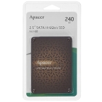 Накопитель SSD Apacer AS340X, 240Gb, 2.5', SATA III, R/W 550/520, фото4