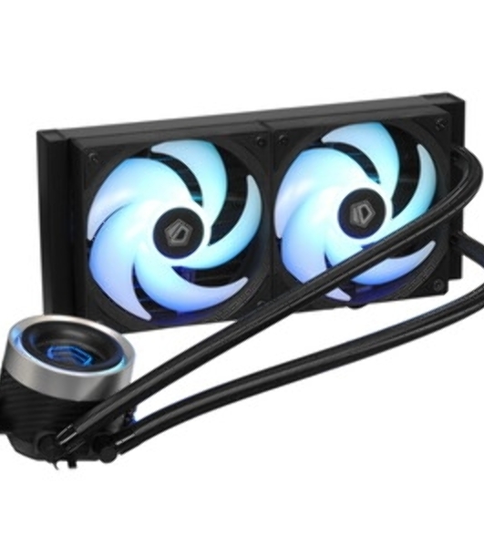Система жидкостного охлаждения ID-Cooling FX240 INFINITY ARGb черный 120мм алюминий+медь 2000rpm 27.2db 4-pin 300W