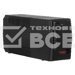 Источник бесперебойного питания ExeGate EP244541RUS Power Back BNB-400<400VA, Black, 2 евророзетки>
