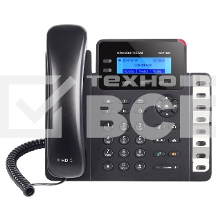 IP-телефон Grandstream GXP1628, 2 SIP линии, 8 BLF клавиш, PoE