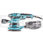 Шлифовальная машина Makita BO5041 ЭШМ,300Вт,ф125мм,4000-12000об\м,ампл-2.8мм,1.4кг,кор,п\сборник,доп.рукоятка, фото9