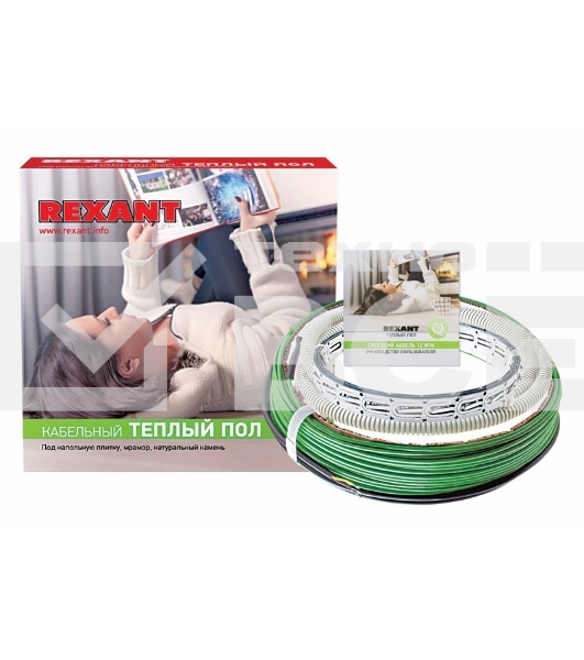 Теплый пол Rexant Slim RNB -95-1000 (1000Вт/95м/ S обогрева, м2: 6,0-8,5) (двух жильный)