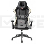 Кресло игровое Бюрократ VIKING 5 AERO WHITE черный/белый искусственная кожа, фото32