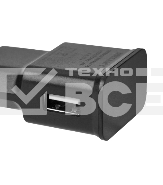 Сетевое зарядное устройство Rexant USB, 5V, 2.1 A, черный