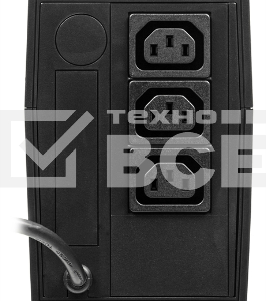 Источник бесперебойного питания Powercom Raptor RPT-1000A 600Вт 1000ВА черный