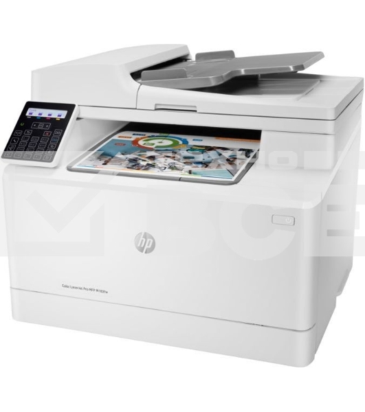 МФУ лазерный HP Color LaserJet Pro M183fw (7KW56A), A4, цветной, печ. до 16 стр/мин., скан. до 15 стр/мин. (ч/б) 8 стр/мин. (цвет), 600 x 600 dpi (печать) 1200x1200dpi (скан.), USB, RJ-45, Wi-Fi, Air Print, Mopria