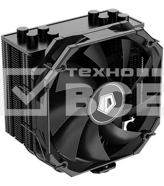 Кулер для процессора ID-COOLING SE-224-XTS MINI черный 120мм алюминий+медь 1600rpm 32db 4-pin 180W 134мм