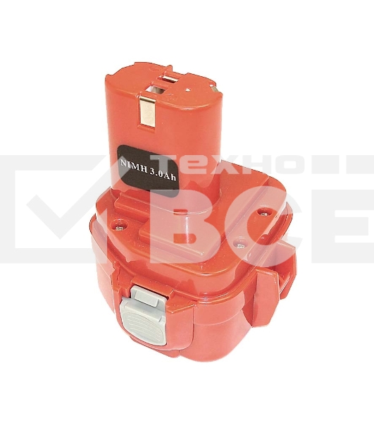 Аккумулятор для Makita (p/n: 1220, 1233, 192681-5, 193157-5, 192698-8, 192698-A), 3.0Ah 12V Ni-Mh