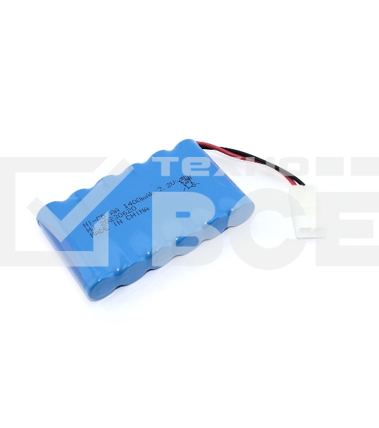 Аккумулятор Ni-Cd 7.2V 1400 mAh AA Flatpack разъем KET-2P