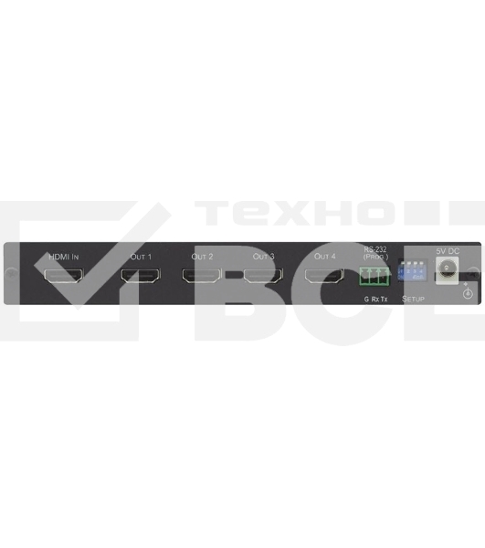 Усилитель-распределитель Kramer Electronics [VM-4H2] 1:4 HDMI UHD; поддержка 4K, HDMI 2.0