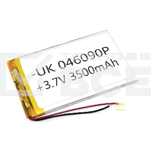 Аккумулятор Li-Pol (батарея) 4x60x90мм 2pin 3.7V/3500mAh