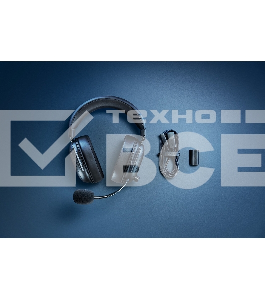 Наушники с микрофоном Razer Blackshark V2 HyperSpeed черный мониторные BT/Radio оголовье (RZ04-04960100-R3M1)