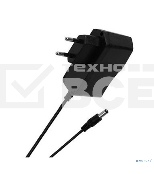Источник питания 110-220 V AC/5 V DC 1 А 5 W с DC разъемом подключения 5.5х2.1, без влагозащиты (IP23)