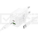 Сетевое зарядное устройство Hoco CS54A Surplu 20W 3A (PD+QC), фото3
