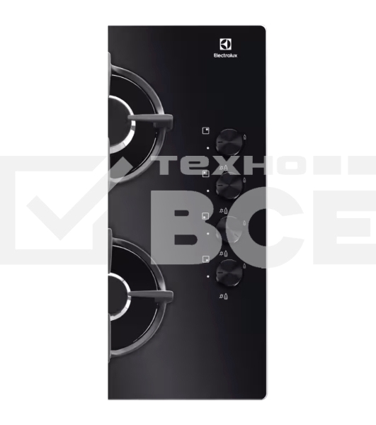 Газовая варочная поверхность Electrolux KGG6407K черный