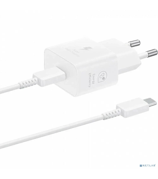 Сетевое зарядное устройство Samsung EP-T2510 25W 3A (PD) USB Type-C белый