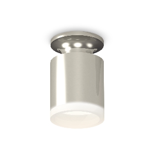 Светильник Ambrella Light XS6305043 PSL/FR серебро полированное/белый матовый MR16 GU5.3 (N6903, C6305, N6245)