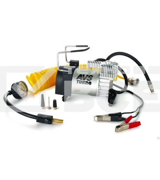 Компрессор автомобильный Turbo AVS KS 600 250Вт 12В 23А 60л/мин 10Атм
