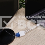 Переходник штекер HDMI - гнездо VGA, провод + шнур стерео 3,5 мм Rexant, фото3