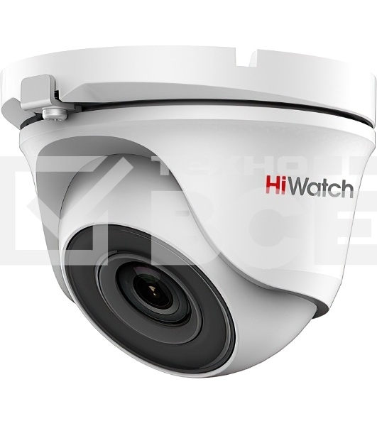 Камера видеонаблюдения HiWatch DS-T203(B) 2.8-2.8мм HD-CVI HD-TVI цветная корп.:белый