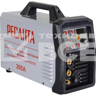Сварочный аппарат Ресанта САИ-200АД (АС/DC) инвертор ММА DC/TIG