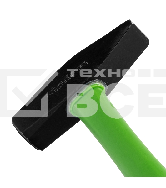 Молоток слесарный Сибртех, 600 г, фибергласовая обрезиненная рукоятка