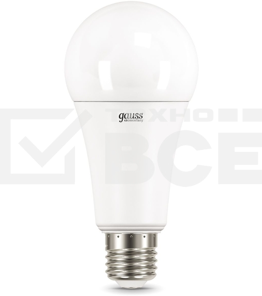 Лампа светодиодная LED Elementary A67 35Вт E27 6500К Gauss 70235