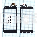 Сенсорное стекло (тачскрин) для ZTE Majesty Z796C, черное, фото4