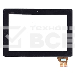 Сенсорное стекло (тачскрин) для Asus PadFone 3 A80 5363N FPC-1, черное с рамкой, фото4