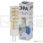 Лампа светодиодная ЭРА JC-7w-220V-corn ceramics-840-G4 560лм, фото 1