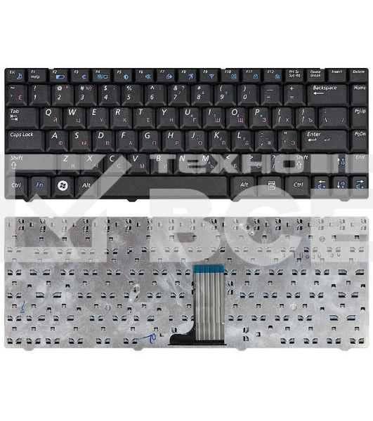 Клавиатура для ноутбука Samsung R517 R518 R519, черная BA59-02581C