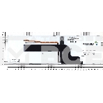 Клавиатура для ноутбука Dell Inspiron 15-7000 7537 серебристая с подсветкой, фото2