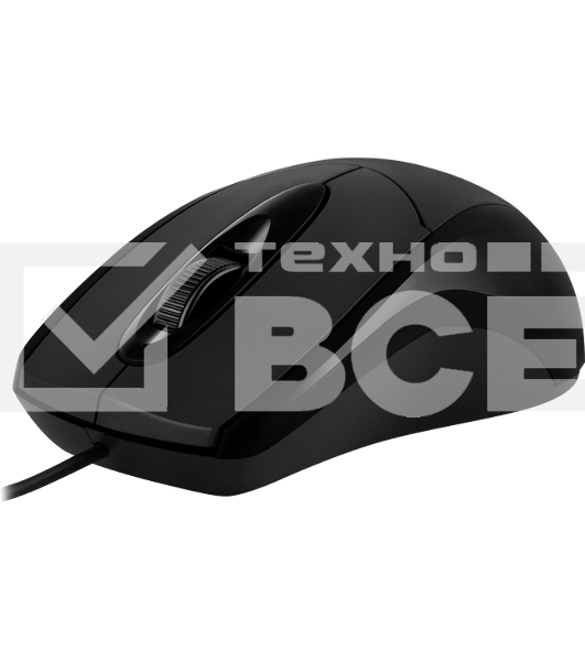 Мышь проводная SVEN RX-110 черный, 1000 dpi, USB, кнопки - 3