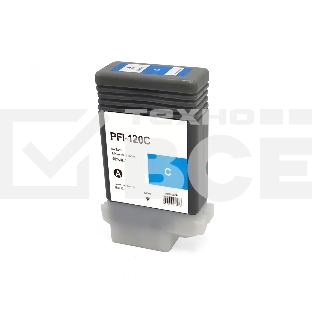 Струйный картридж NV Print PFI-120C (NV-2886C001) Cyan для Canon imagePROGRAF TM-200/205/300/305 (130 мл) совместимый