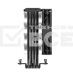 Кулер PCCooler Paladin EX400 ARGB S115X/1200/1700/AM4 (24 шт/кор, TDP 180W, 120mm PWM ARGB FAN, 4 тепловые трубки 6мм, 800-1800RPM, 28,6dBa), фото5