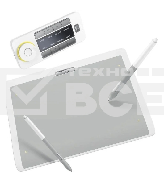 Графический планшет/ Xencelabs Pen Tablet Bundle M BPH1212W-K02A White