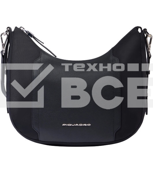 Сумка женская Piquadro Lyra BD6657W92T/N черный ткань/натур.кожа