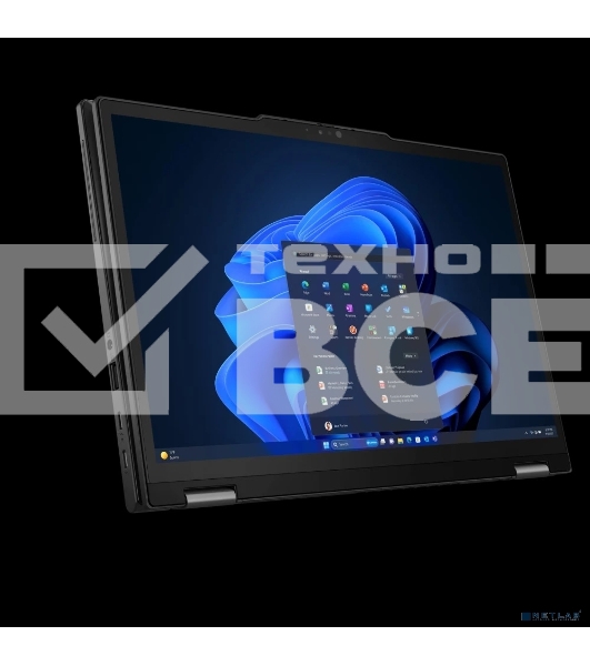 Ноутбук Lenovo ThinkPad X13 2-in1 G5, 13.3' Touch WUXGA IPS AG 100%sRGb, U7-155U, 16Gb, 1TB SSD, Intel Graphics, 5.0MP+IR Webcam,Intel 6E AX211, FPR, Lenovo Integrated Pen, 41Wh, Win 11 Pro, 1Y, Black