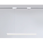 Трековый однофазный подвесной светодиодный светильник Ambrella light GL6782 WH белый LED 24W 3000K 600*22*1025, фото4