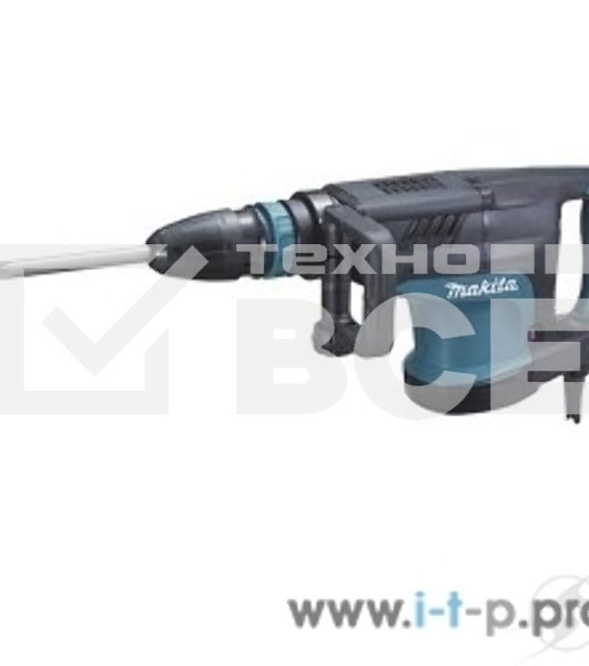 Отбойный молоток Makita HM1203C Молоток отб,SDS-max, 1510Вт,25.5Дж,950-1900у\м,9.2кг,чем,м\функц бок рукоятка,плавный пуск