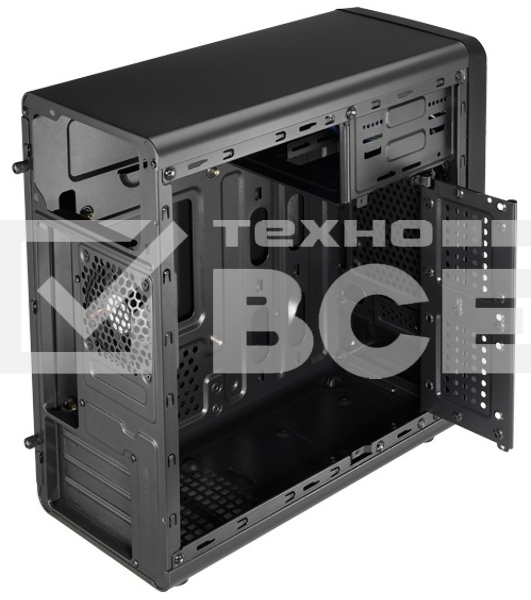 Корпус Aerocool / Formula Qs-182 черный без БП mATX 2x120mm 2xUSB2.0 1xUSB3.0 audio