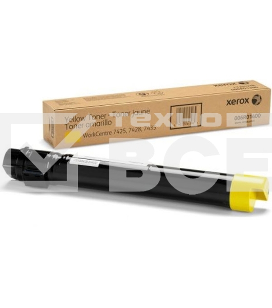Чип Hi-Black к картриджу Xerox WC 7525/7530/7535/7545/7556 (006R01518),Y, 15K