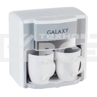Кофеварка капельная Galaxy Line GL 0708 белый, исп. кофе - молотый, 0,3 л, 750 Вт.