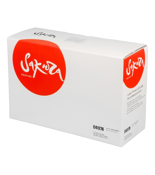 Картридж Sakura С4127X для HPLaserJet HP4000/4000T/4000N/4050, черный, 10000 к.